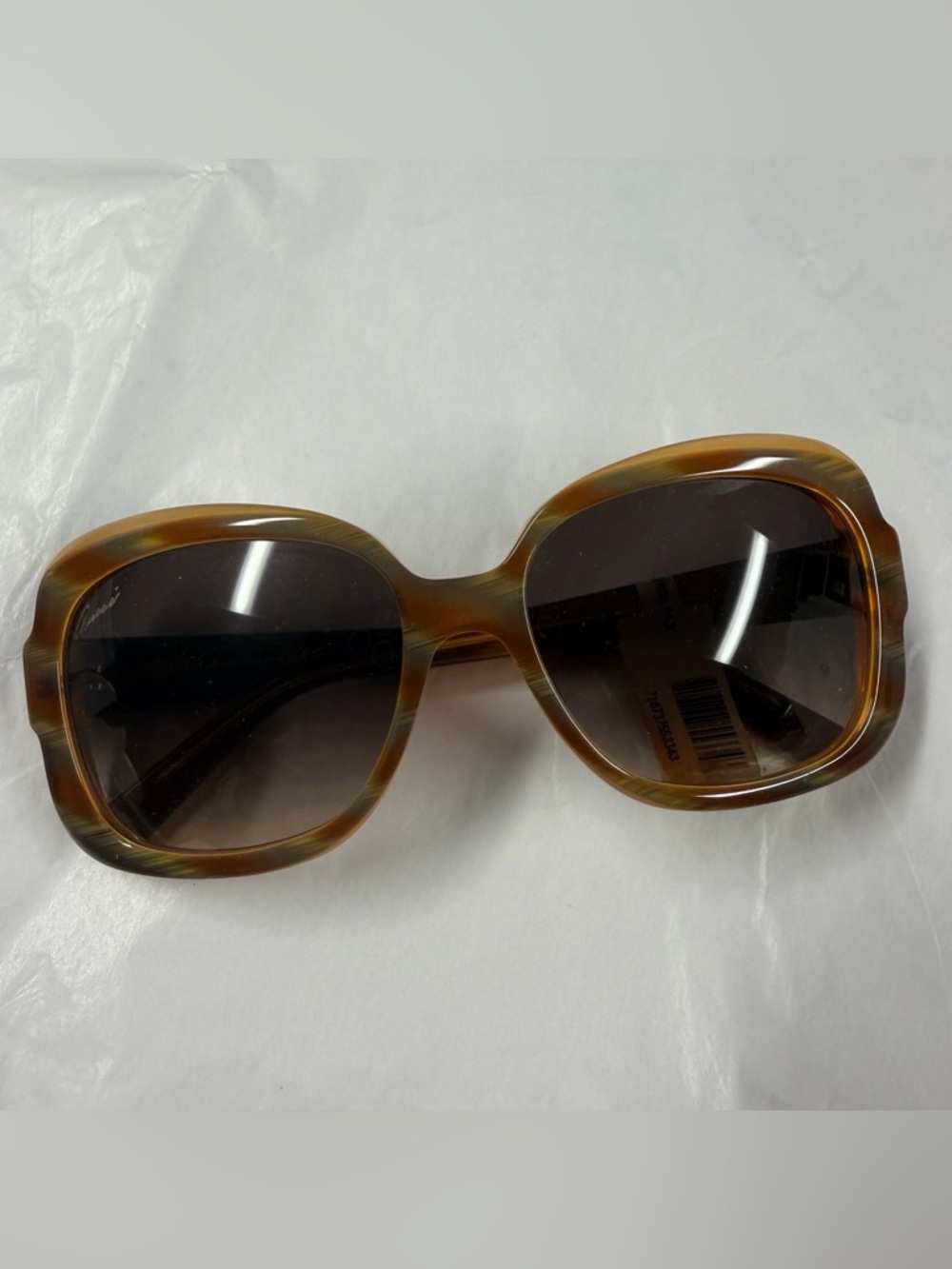 Oversized Round Women’s Sunglasses - Brown